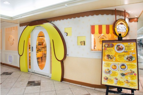 Here comes the pudding dog! After the hot opening in Japan, the themed coffee shop landed in Taiwan.