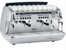 Commercial coffee machine Italian Pegasus Italian double head electronically controlled semi-automatic coffee machine