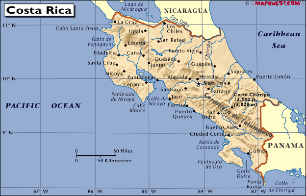 World Coffee Manor area introduction: coffee country Costa Rica Cafe de Costa Rica