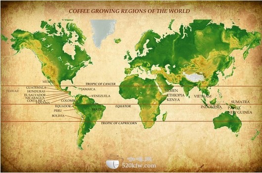 Boutique Coffee Manor: global Coffee producing area America introduces various kinds of coffee beans in detail No.1