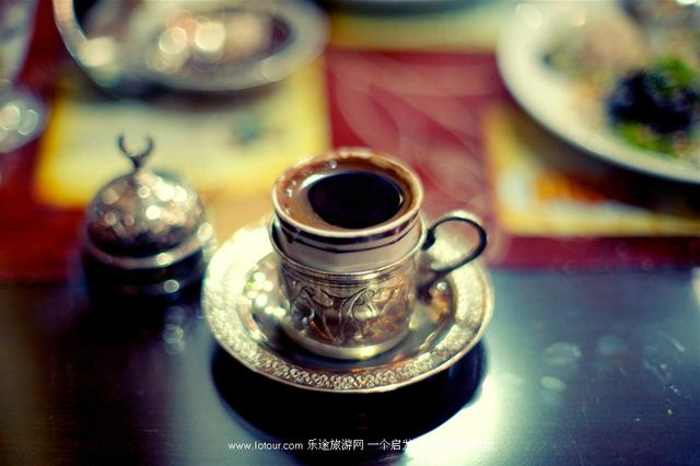Turkish coffee culture brewing coffee Arabic style feel the charm of divination