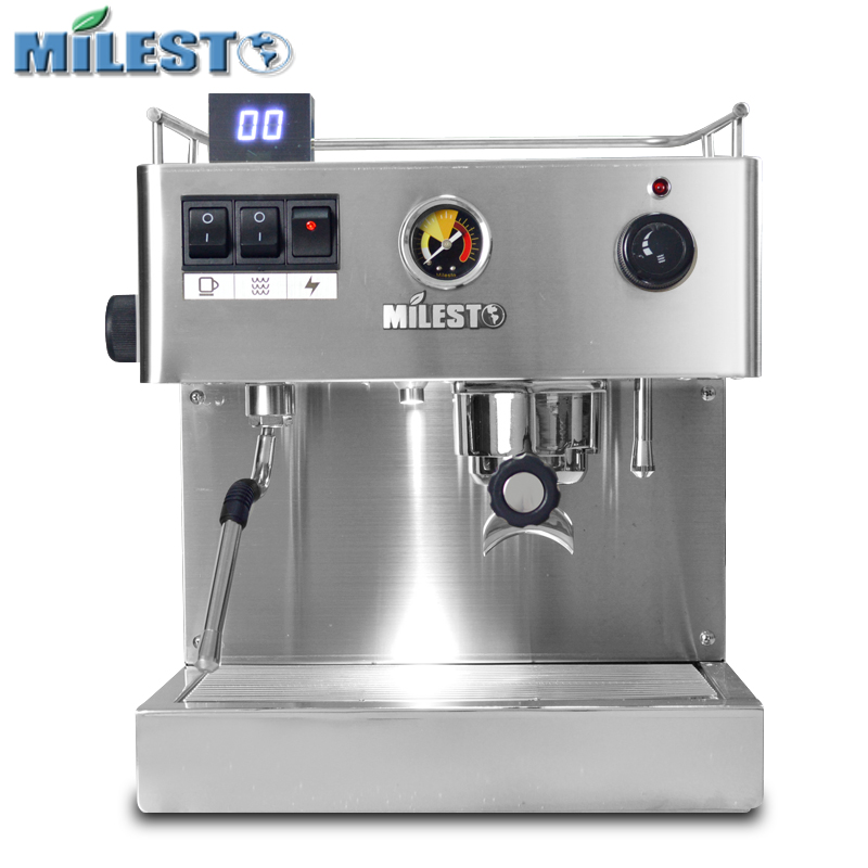 Introduction of household coffee machine: Maxtor digital version of Irina EM-19-M2 Italian semi-automatic coffee machine