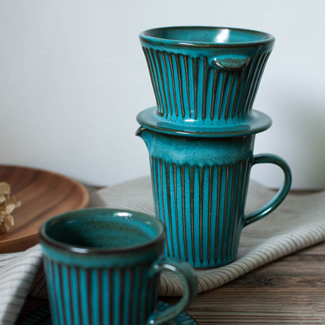 Most ceramic hand-made ceramic coffee pot household drip filter coffee cup the most distinctive coffee utensils