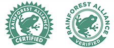 World Coffee Bean Certification Tropical Rain Forest Alliance Certification Coffee Frog beans detailed introduction