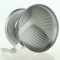 Hand coffee brewing utensils: hand drip type stainless steel fan-shaped household filter cup filter cup