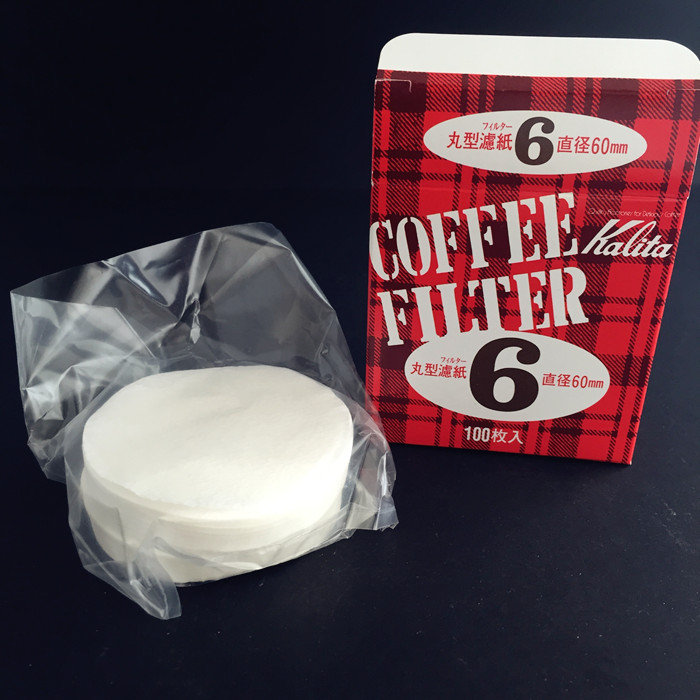 Kalita coffee brand: pellet round filter paper coffee filter paper ice drop special coffee ice drop brewing