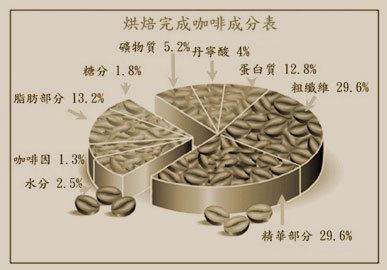 Dissecting the structure diagram of coffee fruit to understand the component content and structure of coffee beans