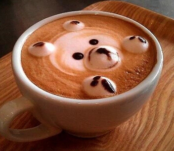 Coffee pull flower introduction Coffee pull flower specific production and raw milk foam production pull flower way