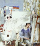 Bitter coffee (traditional Chinese painting)