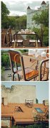 The cafe on the roof