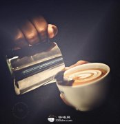 The moment of the injection of coffee flowers