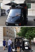 Mini coffee cart with super feeling