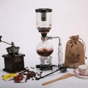 How does a siphon coffee pot make coffee?