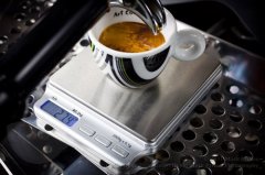 Espresso on Scales-CoffeeGeek