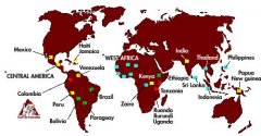 Coffee origin and flavor