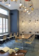 The cafe in the bookstore