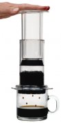 Manual pneumatic coffee machine