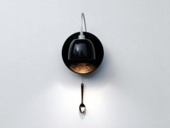Creative coffee cup wall lamp