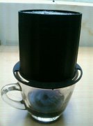 The hand coffee mill is thicker.