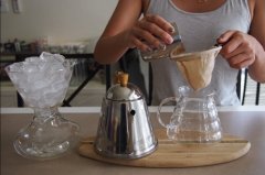 Coffee making flannel hand-made iced coffee