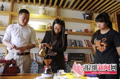 The reporter's coffee shop can make good coffee only by experiencing the peace of mind of the barista.