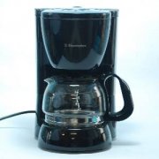 Coffee making illustration American drip filter method for making coffee