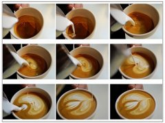 The artistic combination of Italian Coffee Lacquard Milk and Coffee