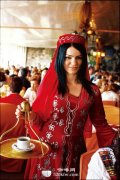 Turkish coffee, drink Turkish coffee without stirring.
