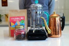 General knowledge of brewing coffee about the water and temperature of brewing coffee