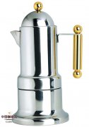 Hand coffee brewing skills Italian mocha coffee pot brewing coffee