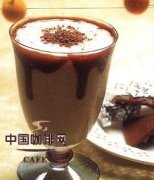 Production technology of mocha iced coffee fancy coffee