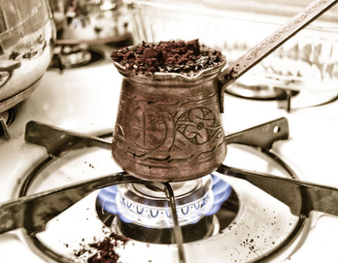 Introduction to the use of coffee pots in Turkey