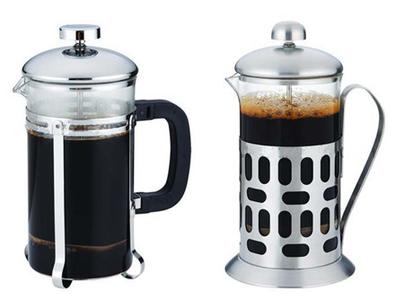 The skill and process of making Coffee by pressing Pot