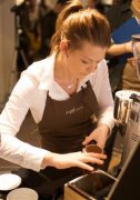 Authentic Italian coffee is to stand and drink it.