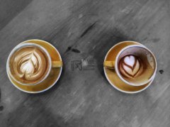 The practice of bitter and sweet mocha Coffee