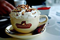 Introduction of American coffee and fennel liqueur coffee