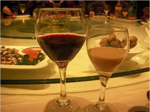 Wine + coffee = don't go home until you get drunk.