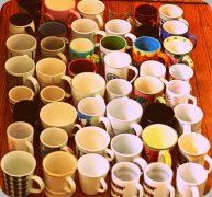 A wonderful collection of creative coffee cups