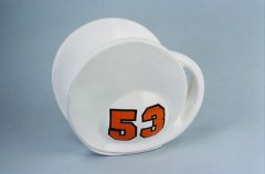 Interesting cups and pots, like wheel coffee pots.
