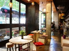 Build a life experience hall to sell coffee and art chairs
