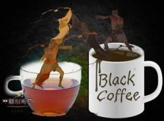 One minute, tea or coffee?