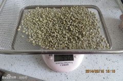 Diagram of hand net baking of coffee beans baked privately at home