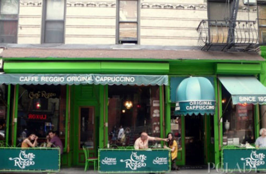 Take stock of 10 unique coffee shops in New York, USA.