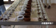 What is a coffee cup test to determine the overall flavor of coffee