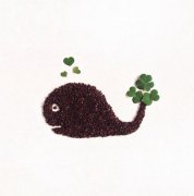 Coffee grounds painting a little bit of fun in life
