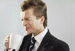 Why does the coffee taste a little sour? Acid from the baking process