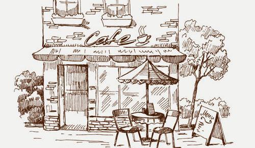 The Cafe in the Dream (Cafe Color painting appreciation)
