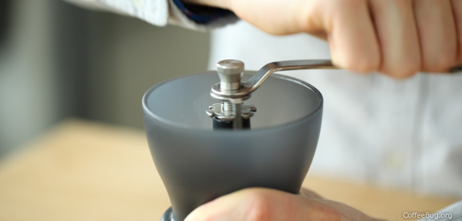 The method of making coffee in Moka Pot mocha pot