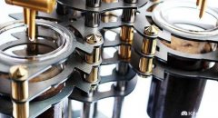 Steampunk ice drop coffee machine doesn't drink coffee, it's art.