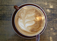 Homemade latte, challenge Starbucks coffee latte, sweet coffee bean milk trensu